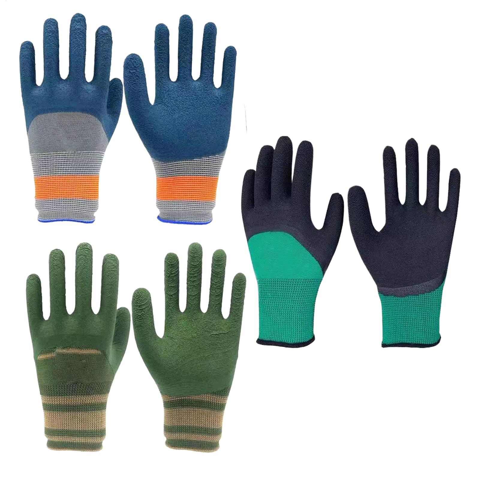 Gardening Tools Gloves - 1Pair of Gardening Gloves Rubber Waterproof