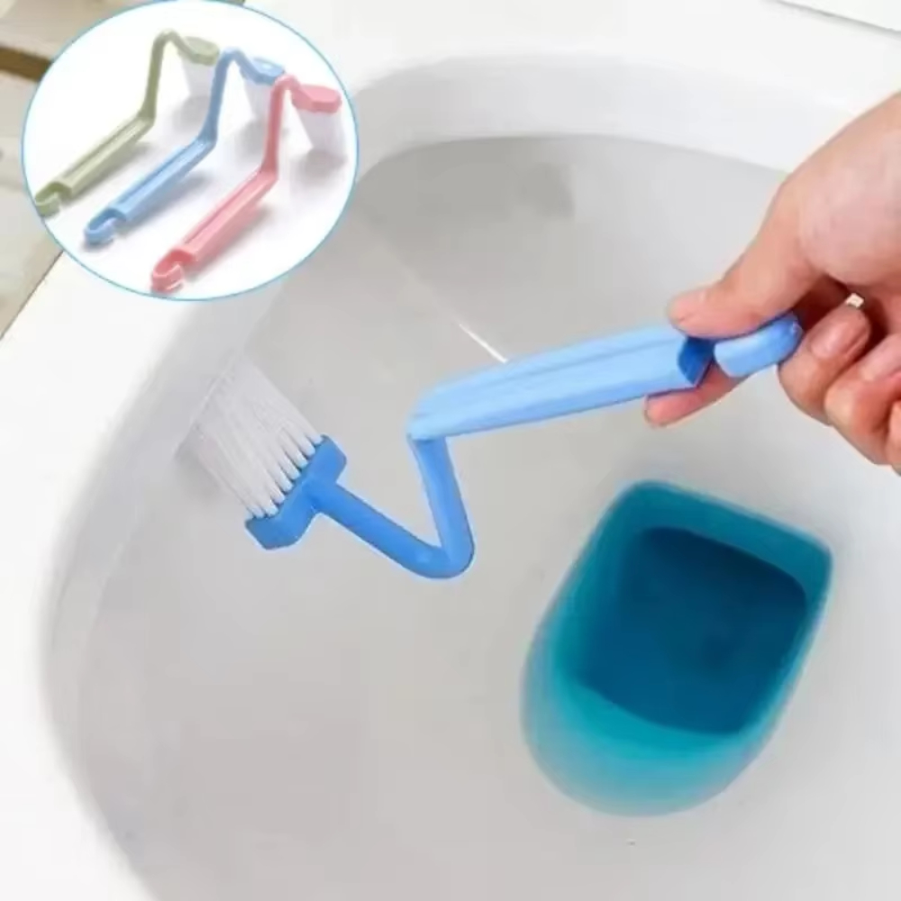 Gardening Tools Long Handle - 1/2/3PCS Curved Toilet Brush Long Handle