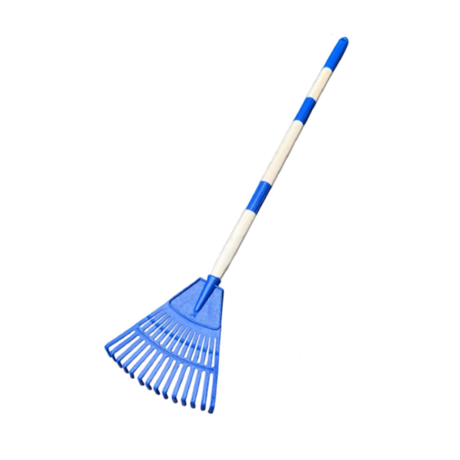 Gardening Tools For 10 Year Olds - Small Leaf Rake 3 Sections Steel