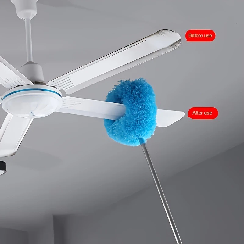 1PC Microfiber Ceiling Fan Dus - Gardening Tools Long Handle recension och pris