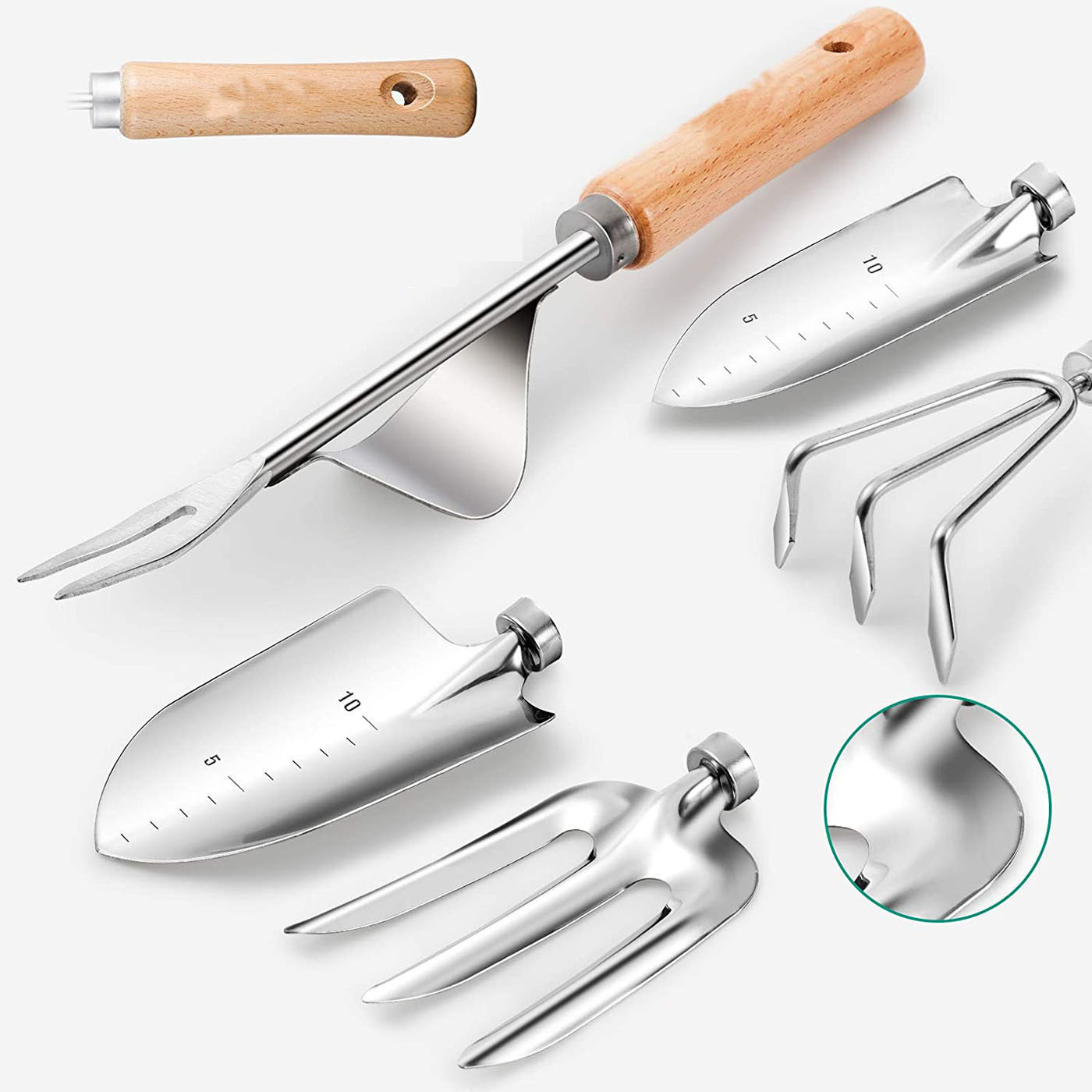 9-Piece Gardening Tool With He - Gardening Tools Gloves recension och pris