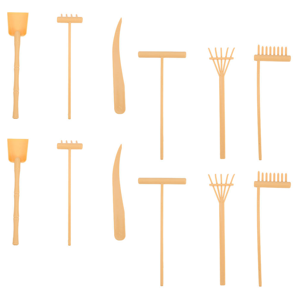 2Sets Sand Table Rake Set Zen  - Gardening Tools Drawing recension och pris