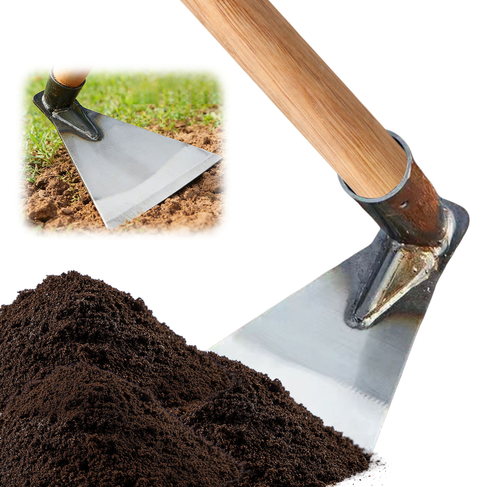 Draw Hoe Garden Tool Heavy Dut - Gardening Tools Drawing recension och pris