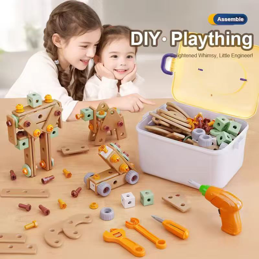 DIY- Kids Tool Set Nut Assembl - Gardening Tools Girls recension och pris
