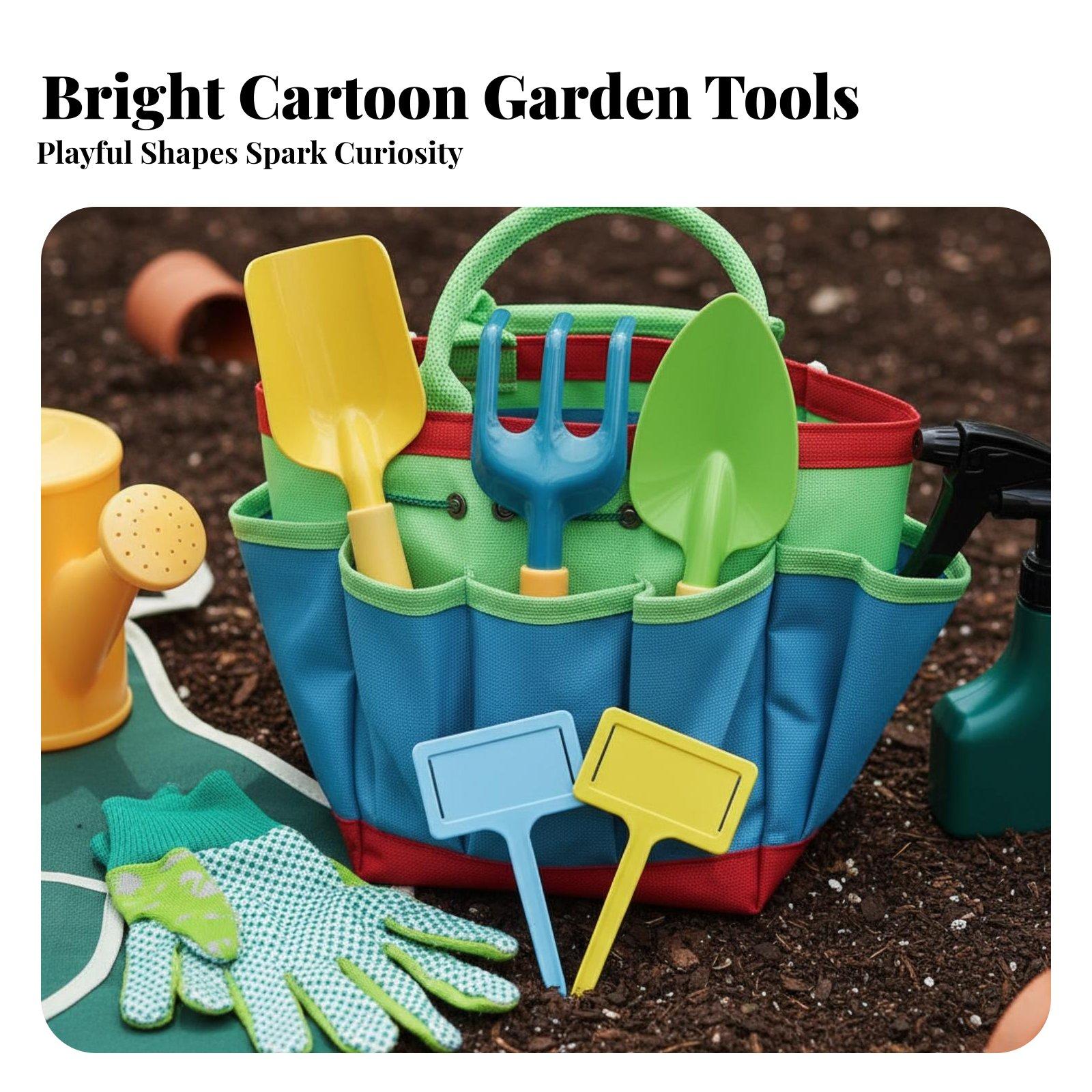 10 Pieces Kids Gardening Tool  - Gardening Tools Girls recension och pris