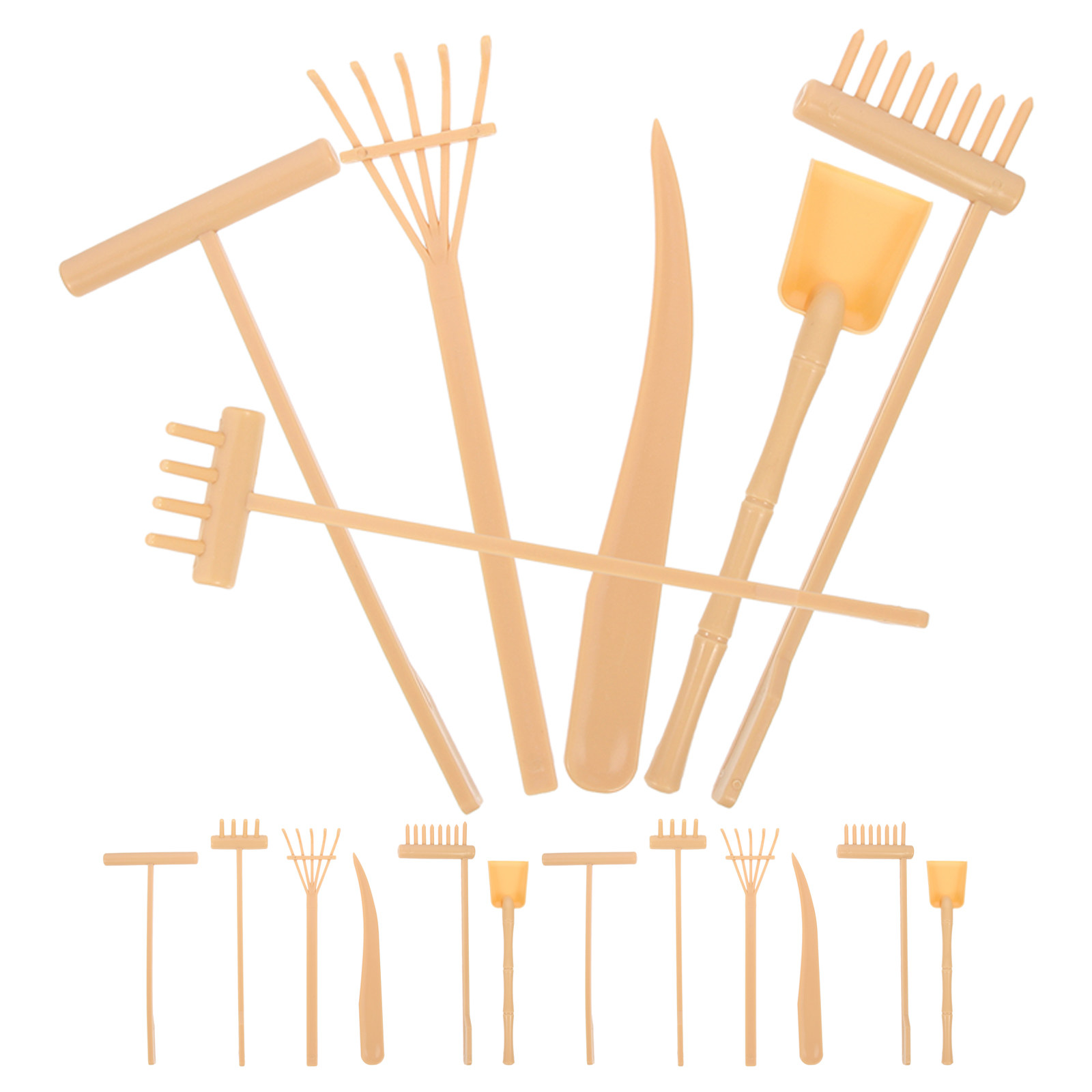3Set Zen Sand Garden Rake Mini - Gardening Tools Drawing recension och pris