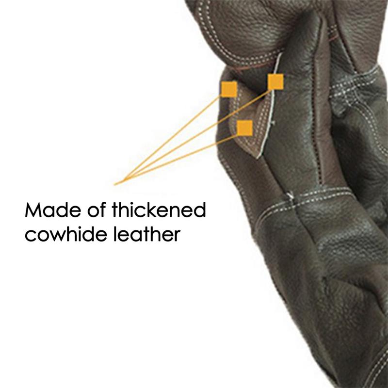 Pet Gloves Cowhide Leather Ant - Gardening Tools Gloves recension och pris