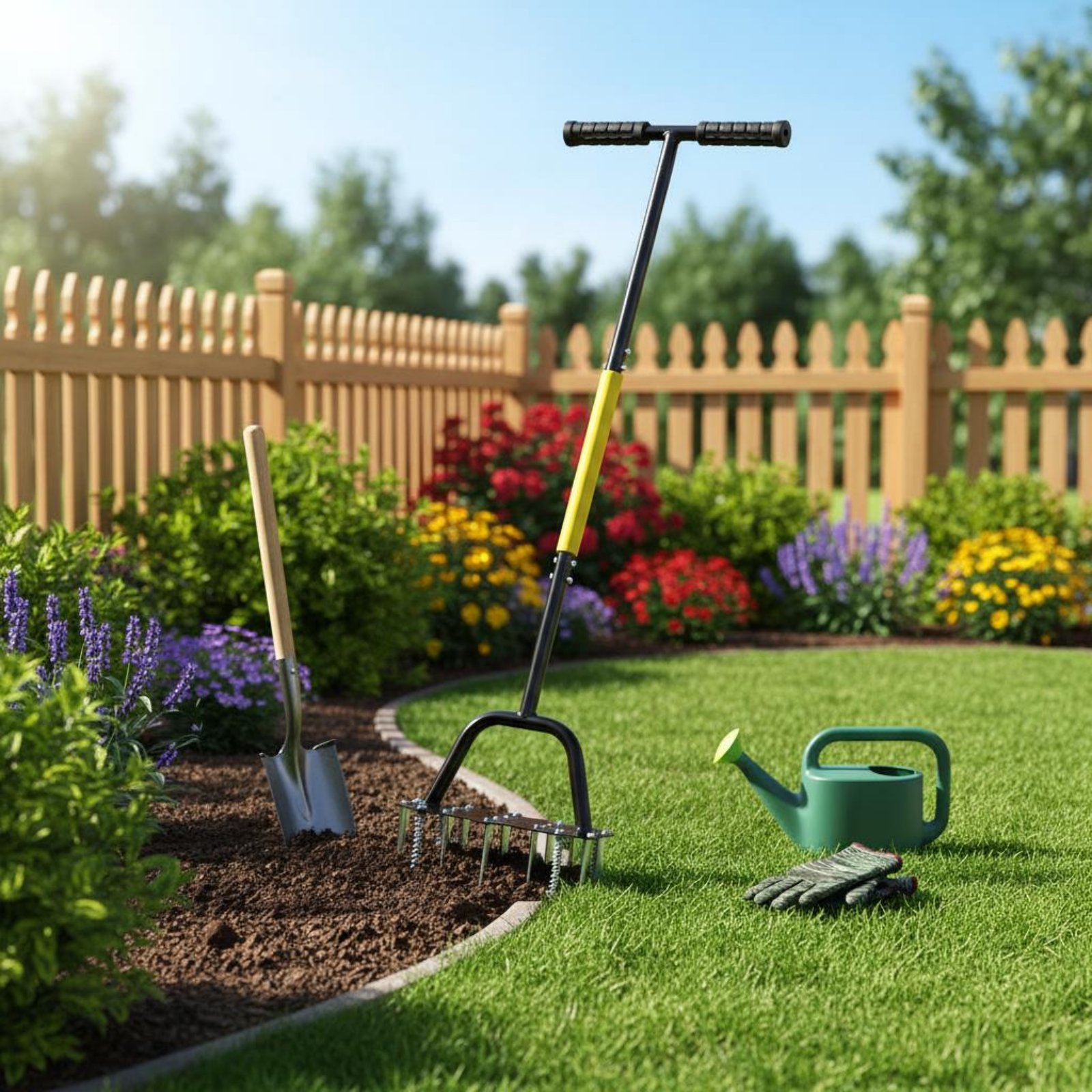Half Moon Edger Detachable Des - Gardening Tools Long Handle recension och pris