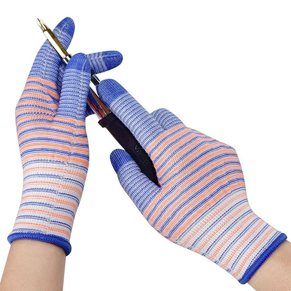 2/3/5 Pairs of PU Coated Zebra - Gardening Tools Gloves recension och pris