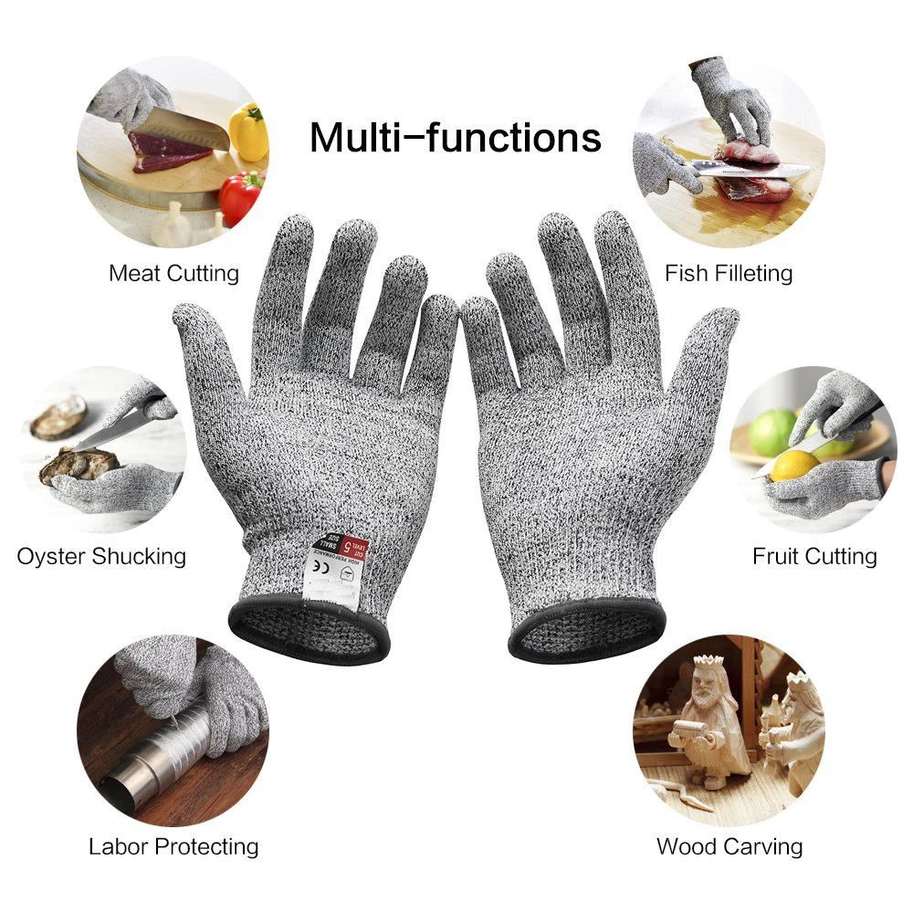HPPE Level 5 Anti-Cut Gloves K - Gardening Tools Gloves recension och pris