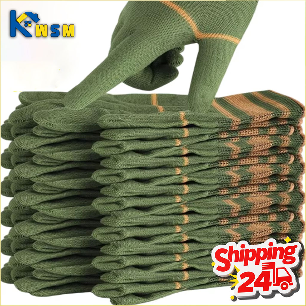 12-48Pairs Breathable Abrasion - Gardening Tools Gloves recension och pris
