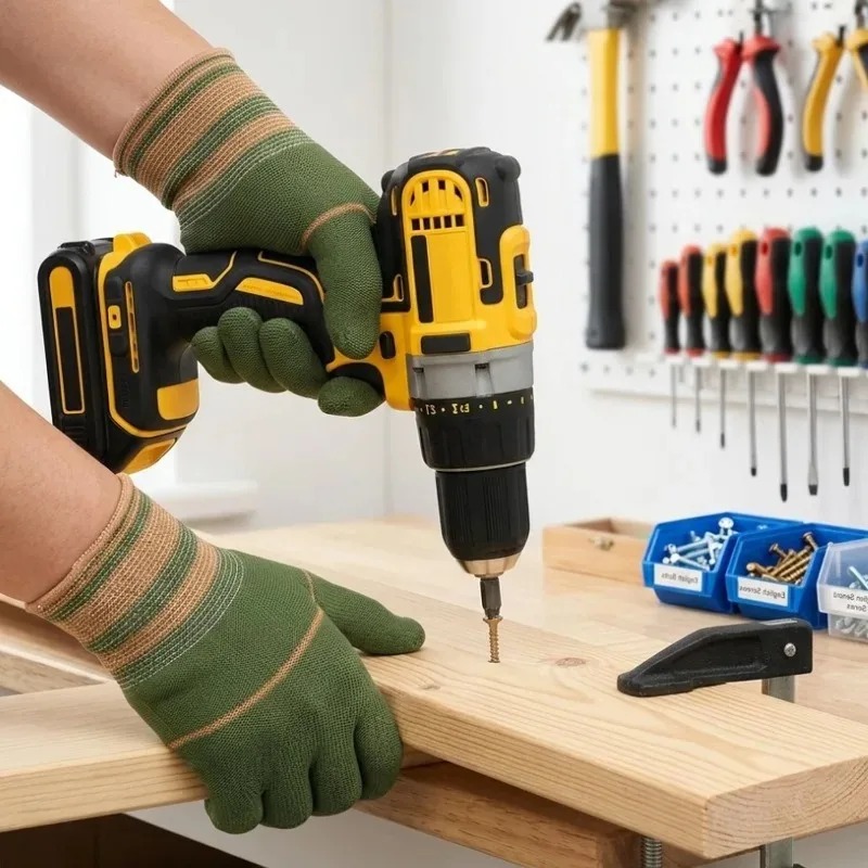 12-48Pairs Breathable Abrasion - Gardening Tools Gloves recension och pris