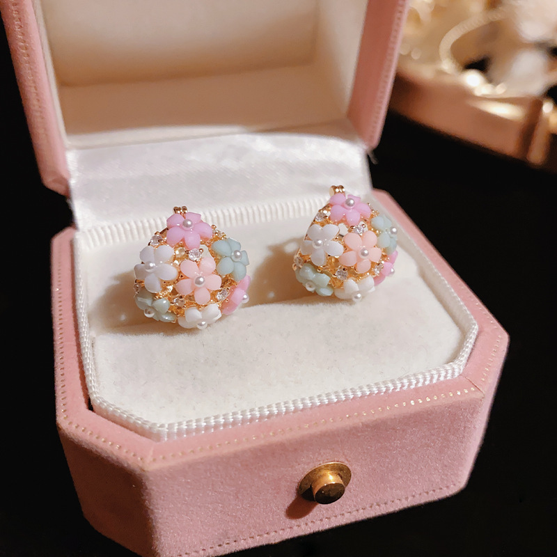 Fashionable Zircon Pearl Flowe - Gardening Tools Girls recension och pris