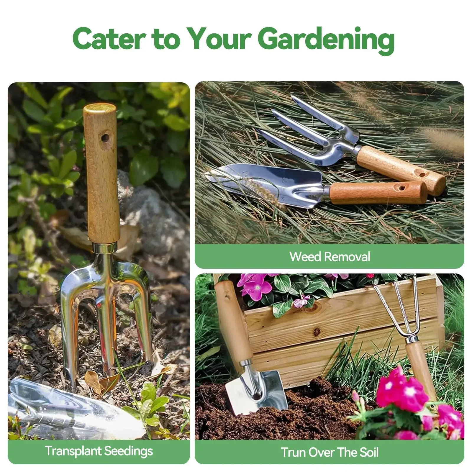 Gardening Tools 9-Piece Heavy  - Gardening Tools Gloves recension och pris
