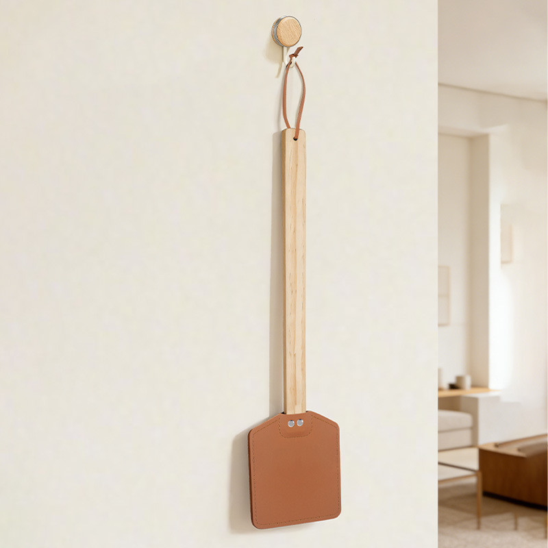 Garden Leather Fly Swatter Lon - Gardening Tools Long Handle recension och pris