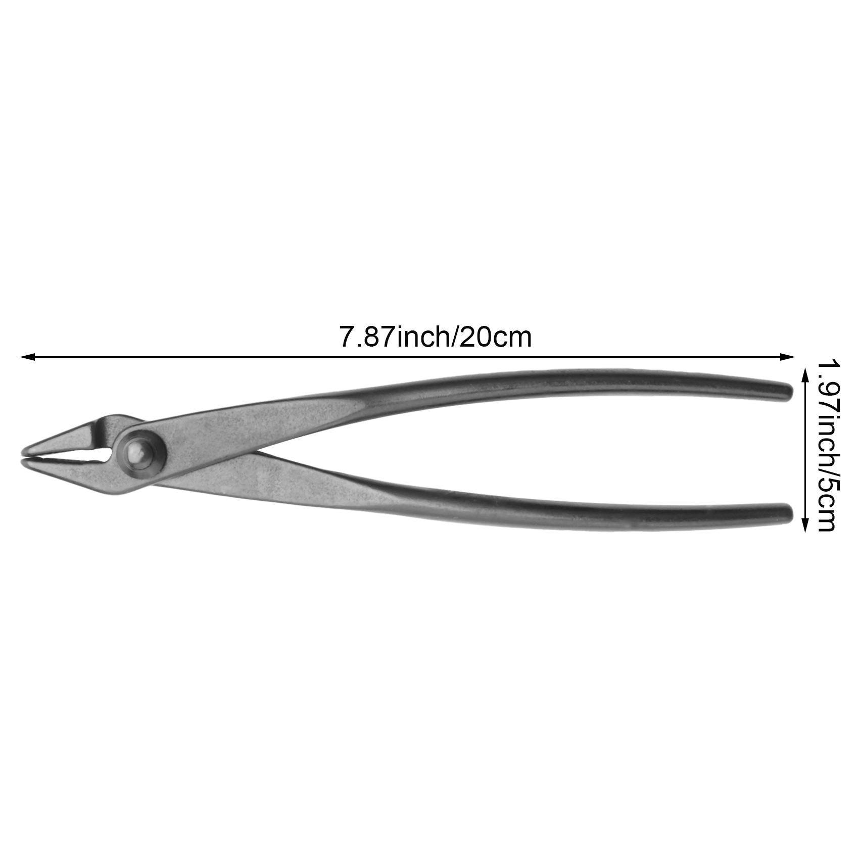 20cm Round Edge Steel Garden P - Gardening Tools Drawing recension och pris