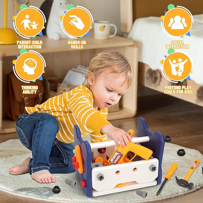 41Pieces Set with Electric Dri - Gardening Tools Girls recension och pris