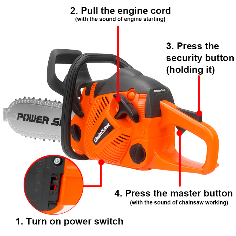 Toy Chainsaw Kids Toy Tools fo - Gardening Tools For 10 Year Olds recension och pris