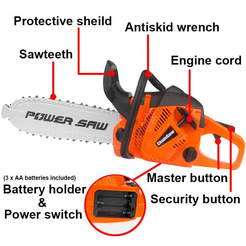 Toy Chainsaw Kids Toy Tools fo - Gardening Tools For 10 Year Olds recension och pris