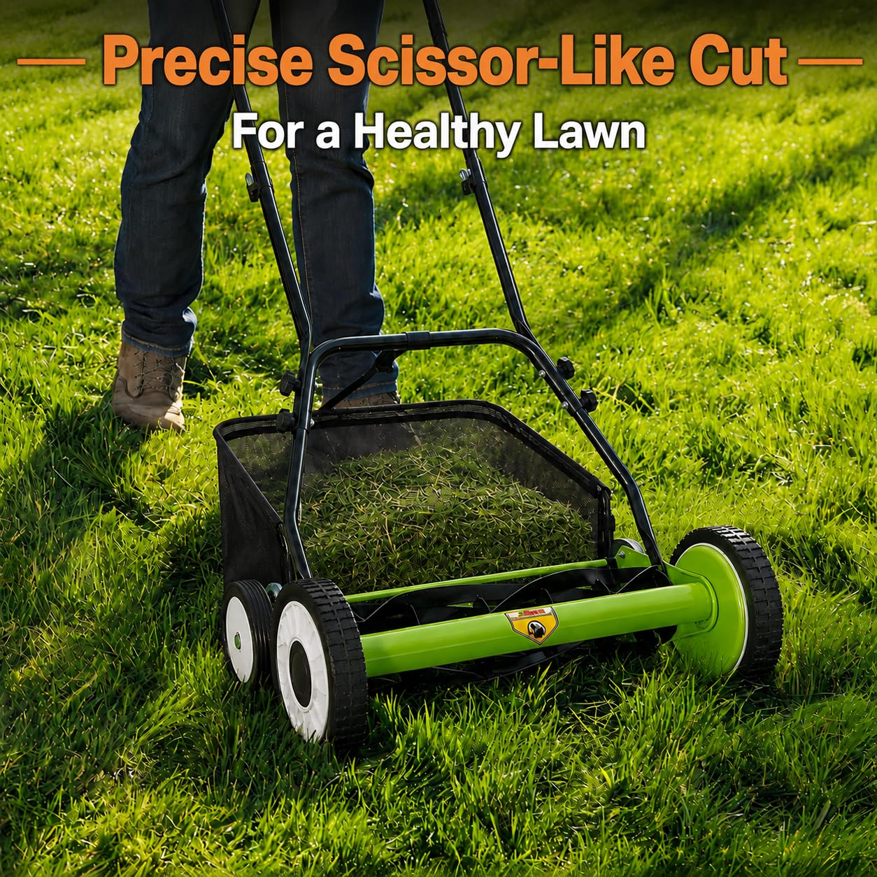 18 Inch Push Reel Lawn Mower,  - Gardening Tools Cutter recension och pris