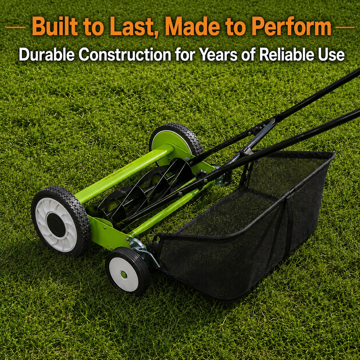 18 Inch Push Reel Lawn Mower,  - Gardening Tools Cutter recension och pris