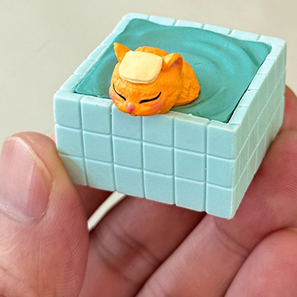 Mini Shower Cat Ornament Minia - Gardening Tools For 10 Year Olds recension och pris