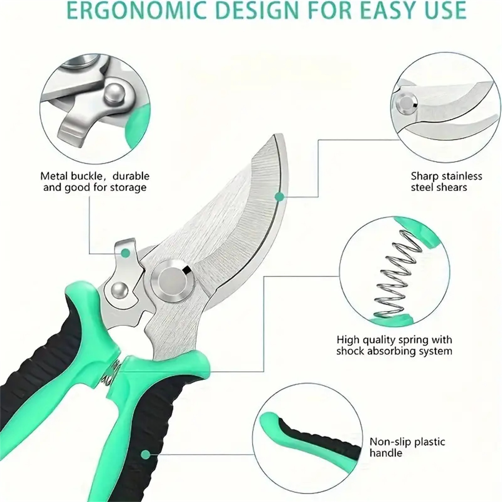 Bypass Pruner Stainless Steel  - Gardening Tools Cutter recension och pris
