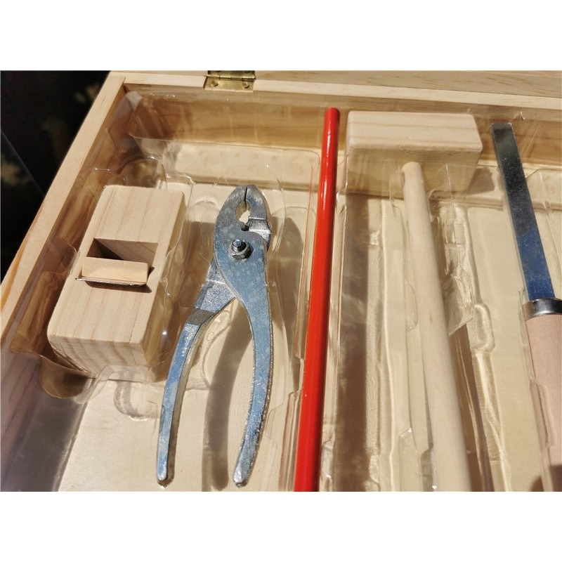Children Real Life Wooden Carp - Gardening Tools For 10 Year Olds recension och pris