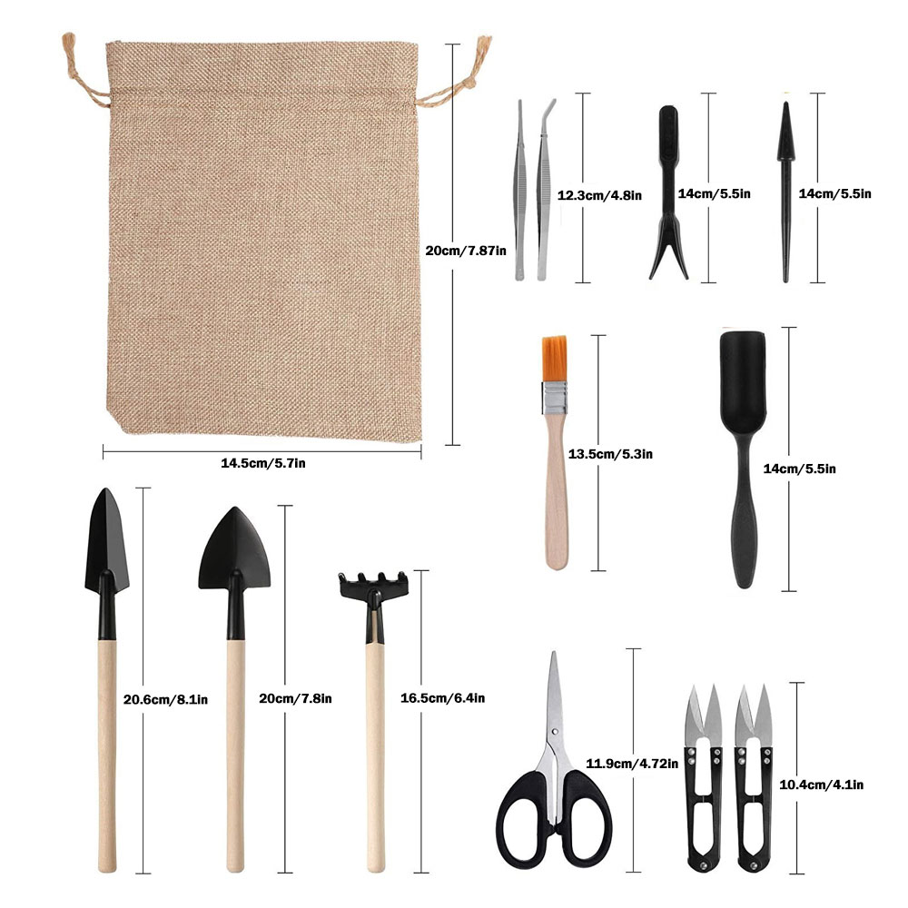 Succulent Plants Tools Mini Ga - Bonsai Tool Set recension och pris