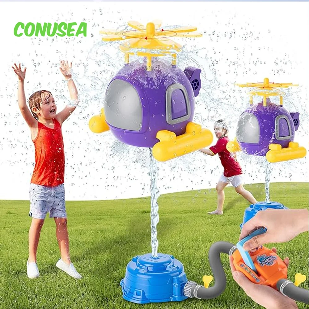 Helicopter Sprinkler Water Toy - Gardening Tools Girls recension och pris